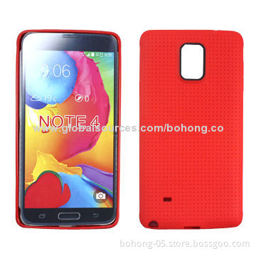 Texture TPU Cases for Samsung Galaxy Note 4, Solid Color, Dot PatternNew